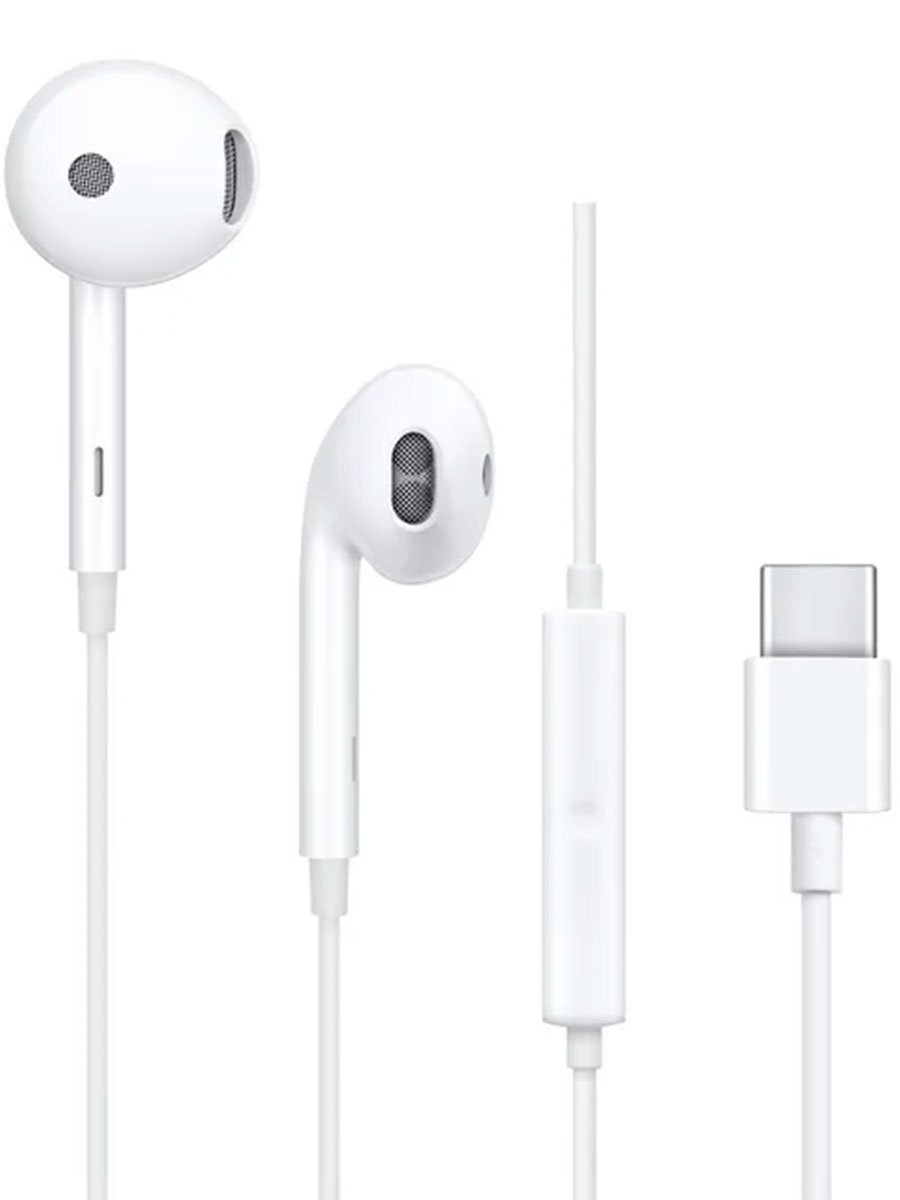 Проводные наушники Oppo MH135 White - Фото