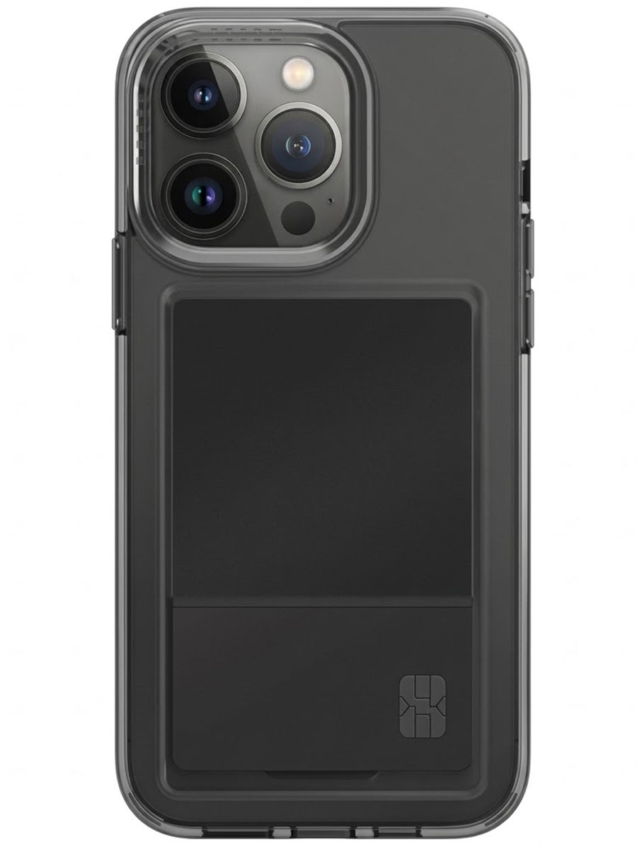 Husă Uniq Air Fender ID Apple iPhone 15 Pro Max Grey - Foto #1