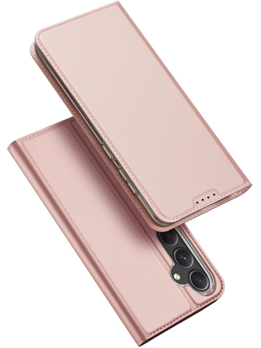 Чехол Dux Ducis Flip Skin Samsung Galaxy S23FE Rose - Фото #1