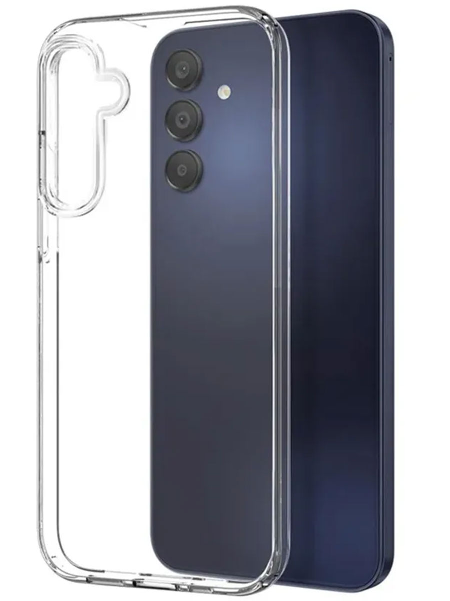 Чехол WOO Soft Samsung Galaxy A15 Transparent - Фото #1