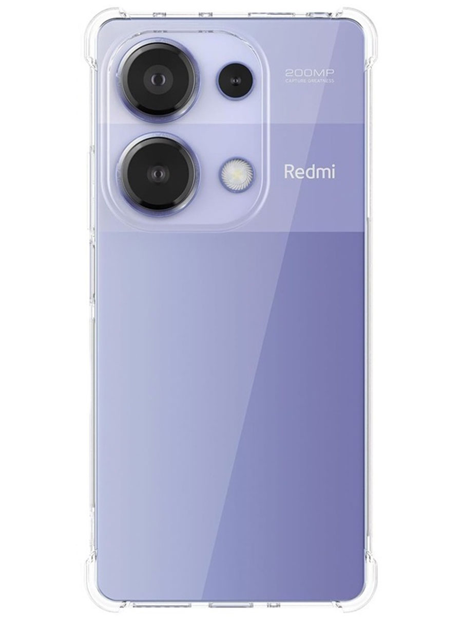 Чехол WOO Soft Xiaomi Redmi Note 13 Transparent - Фото #1