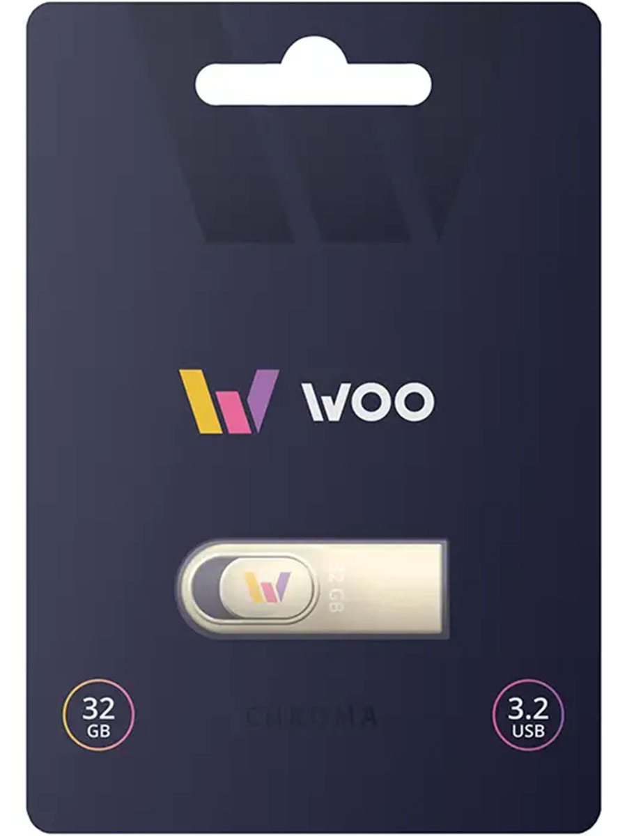 USB Flash Drive 3.2 WOO Chroma 32GB - Foto #1