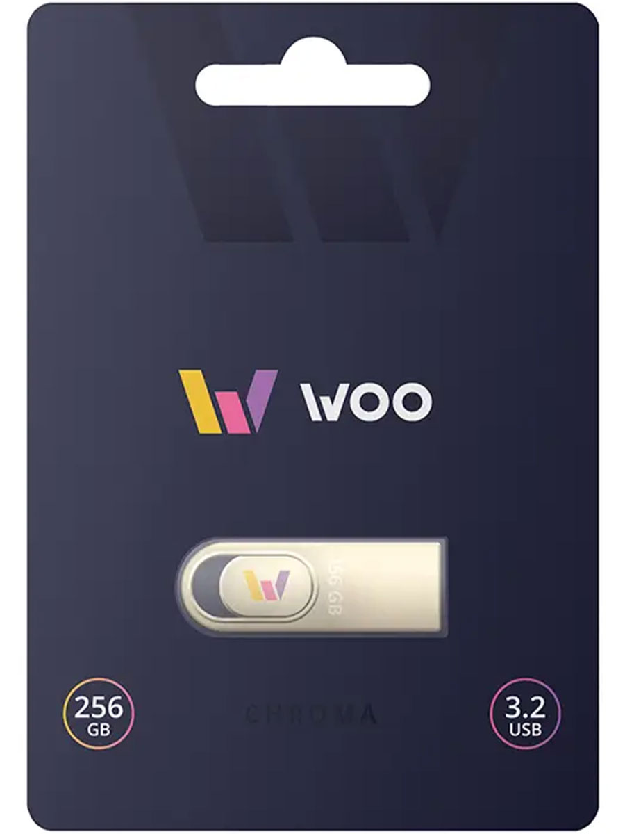 USB Flash Drive 3.2 WOO Chroma 256GB - Foto #1