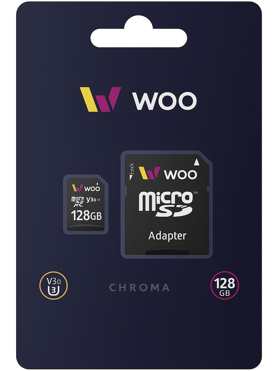 Card de memorie WOO 128GB UHS-I U3 V30 Ultra - Foto
