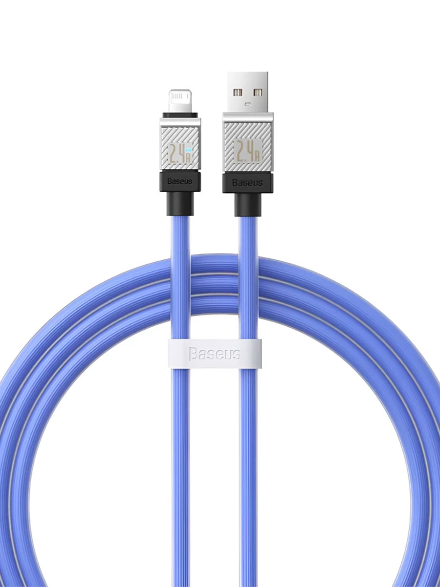Кабель Baseus CoolPlay Series USB Type-A to Lightning 1m Blue - Фото