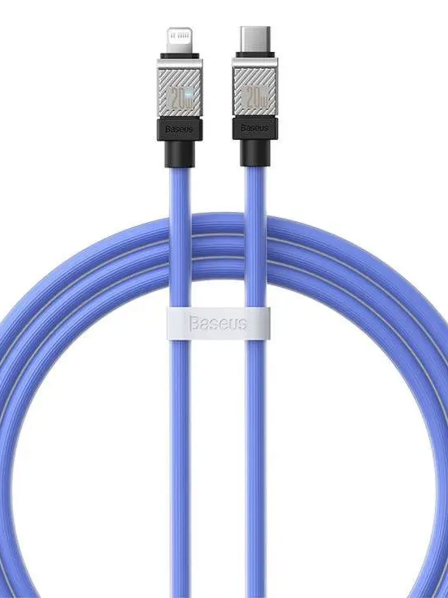 Кабель Baseus CoolPlay Series USB Type-C to Lightning 2m Blue - Фото