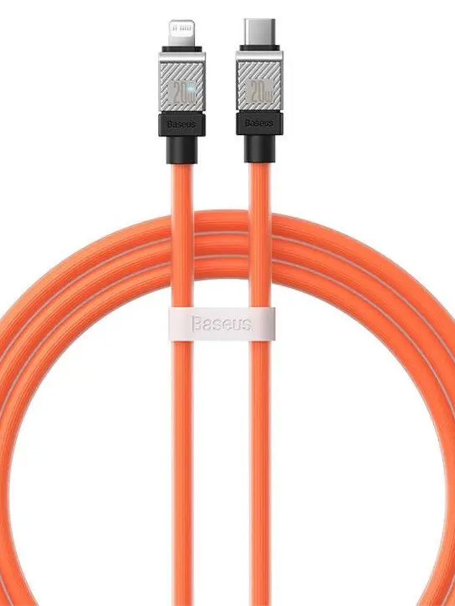 Кабель Baseus CoolPlay Series USB Type-C to Lightning 2m Orange - Фото
