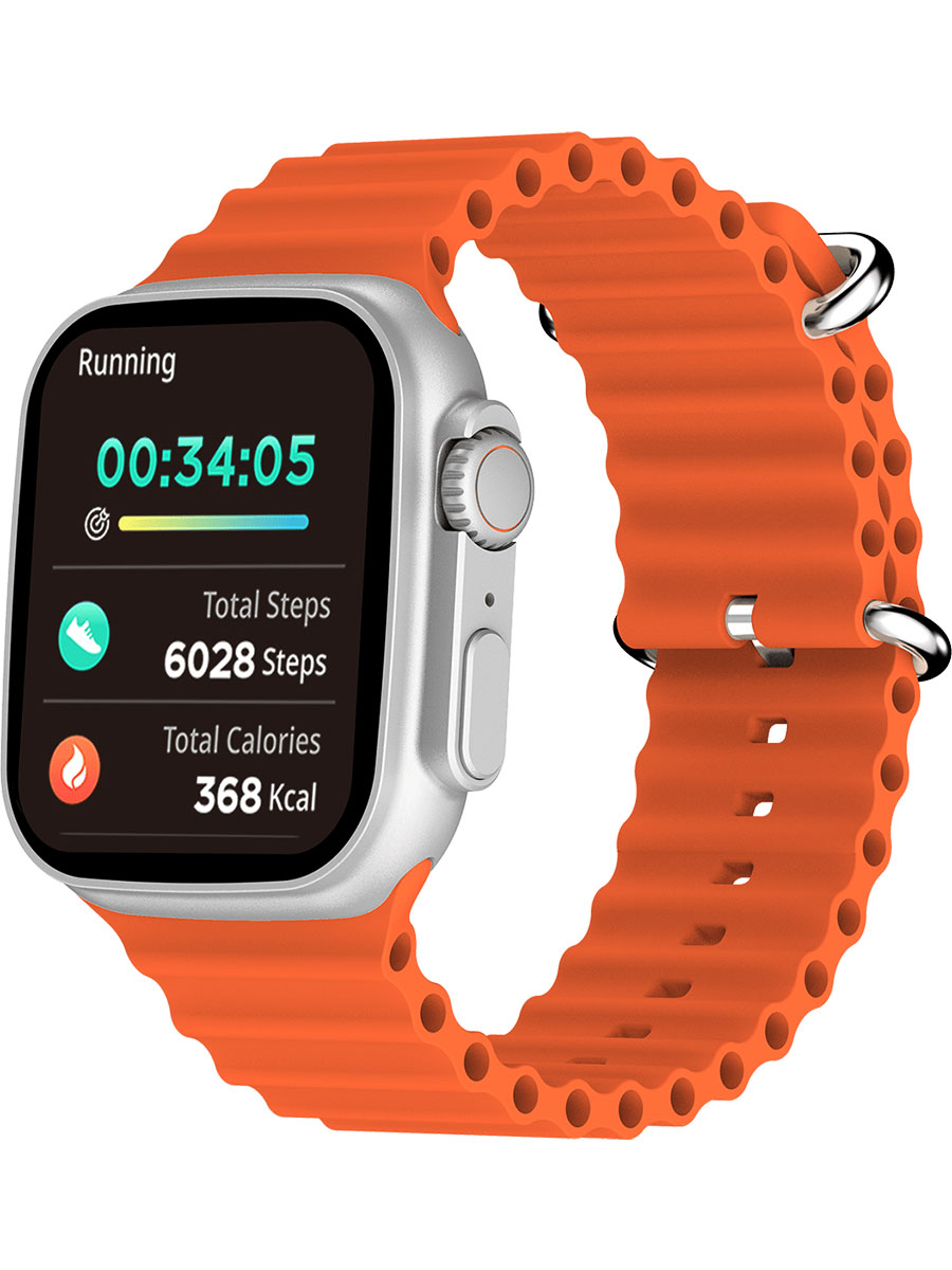 Ceas inteligent Maxcom Ecowatch 2 Orange - Foto #1
