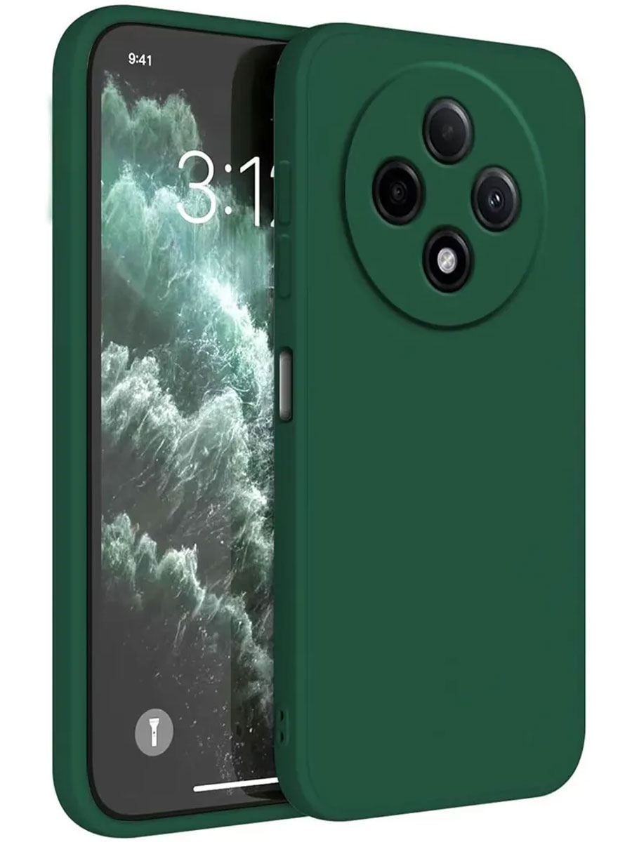 Чехол WOO Liquid Neo Oppo Reno 12F/FS Green - Фото #1