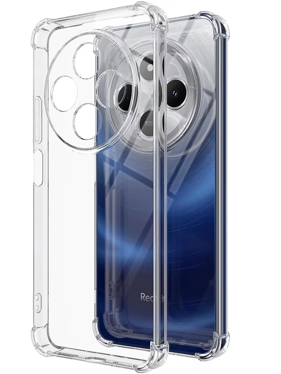 Чехол WOO Soft Xiaomi Redmi 14C Transparent - Фото #1