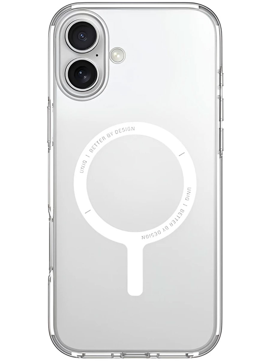 Чехол Uniq Hybrid iPhone 16 Plus Transparent - Фото #2