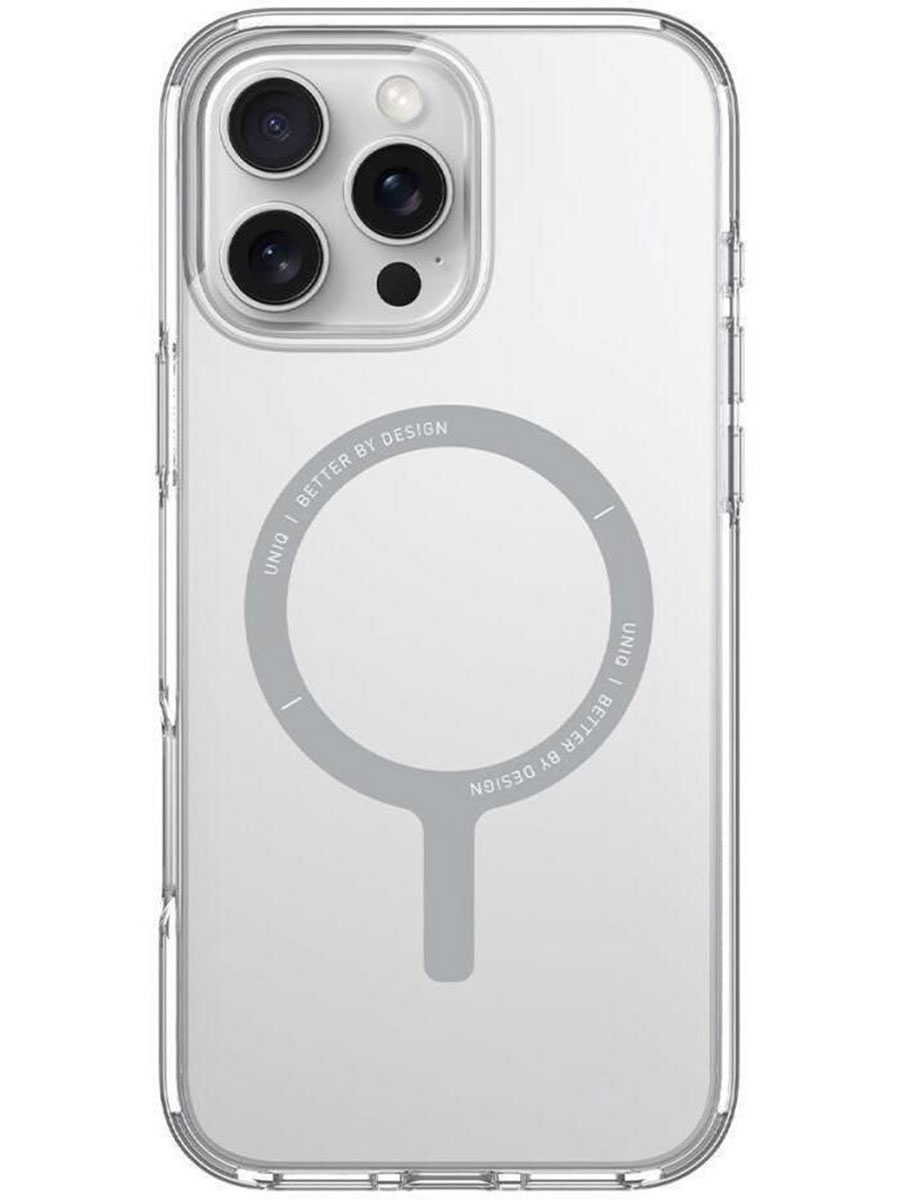 Чехол Uniq Hybrid iPhone 16 Pro Max Transparent - Фото #1