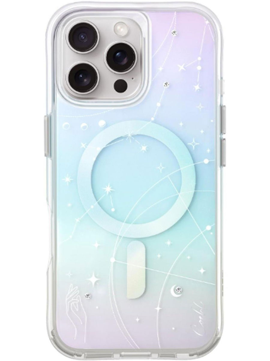 Чехол Uniq iPhone 16 Pro Coehl Iridescent - Фото #1
