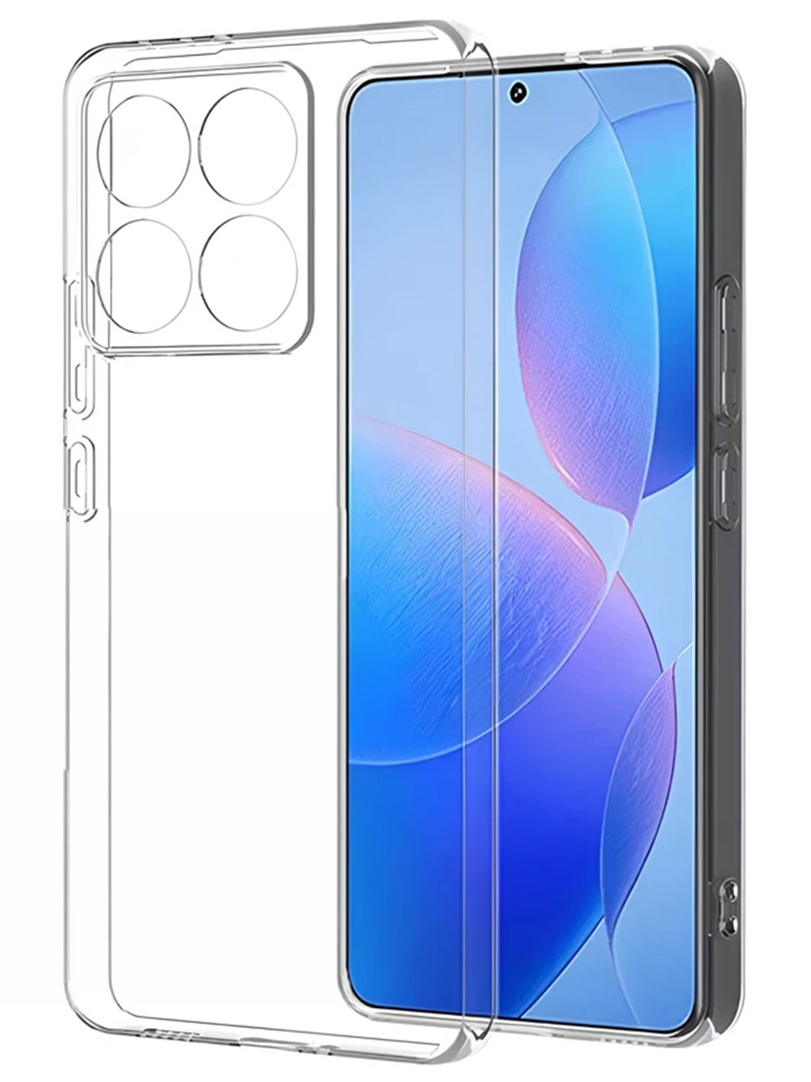 Чехол WOO Soft Xiaomi 14T Transparent - Фото #1