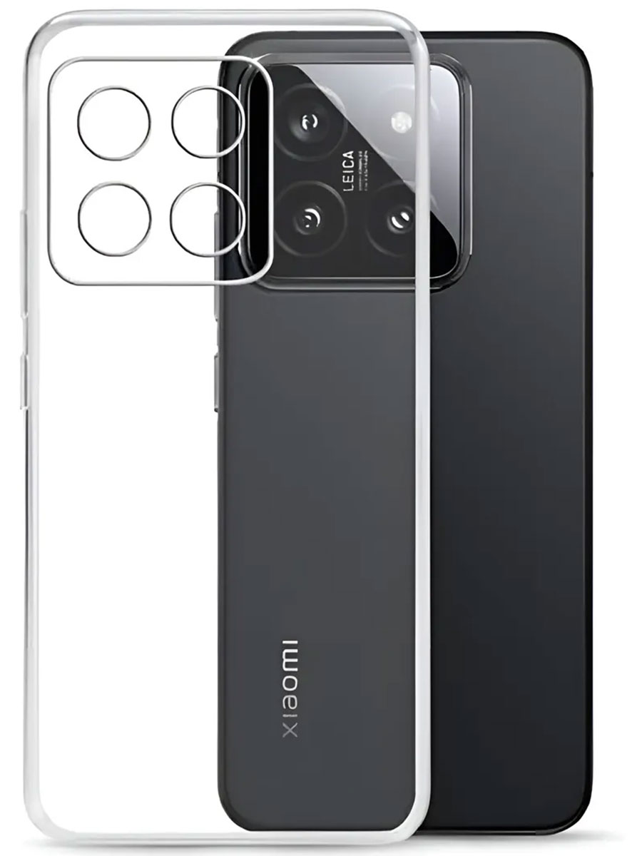 Чехол WOO Soft Xiaomi 14T Pro Transparent - Фото #1