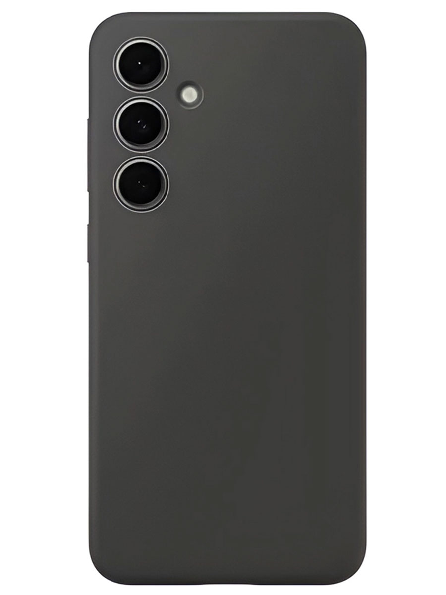 Husă WOO Liquid Samsung Galaxy S24 FE Black - Foto #1