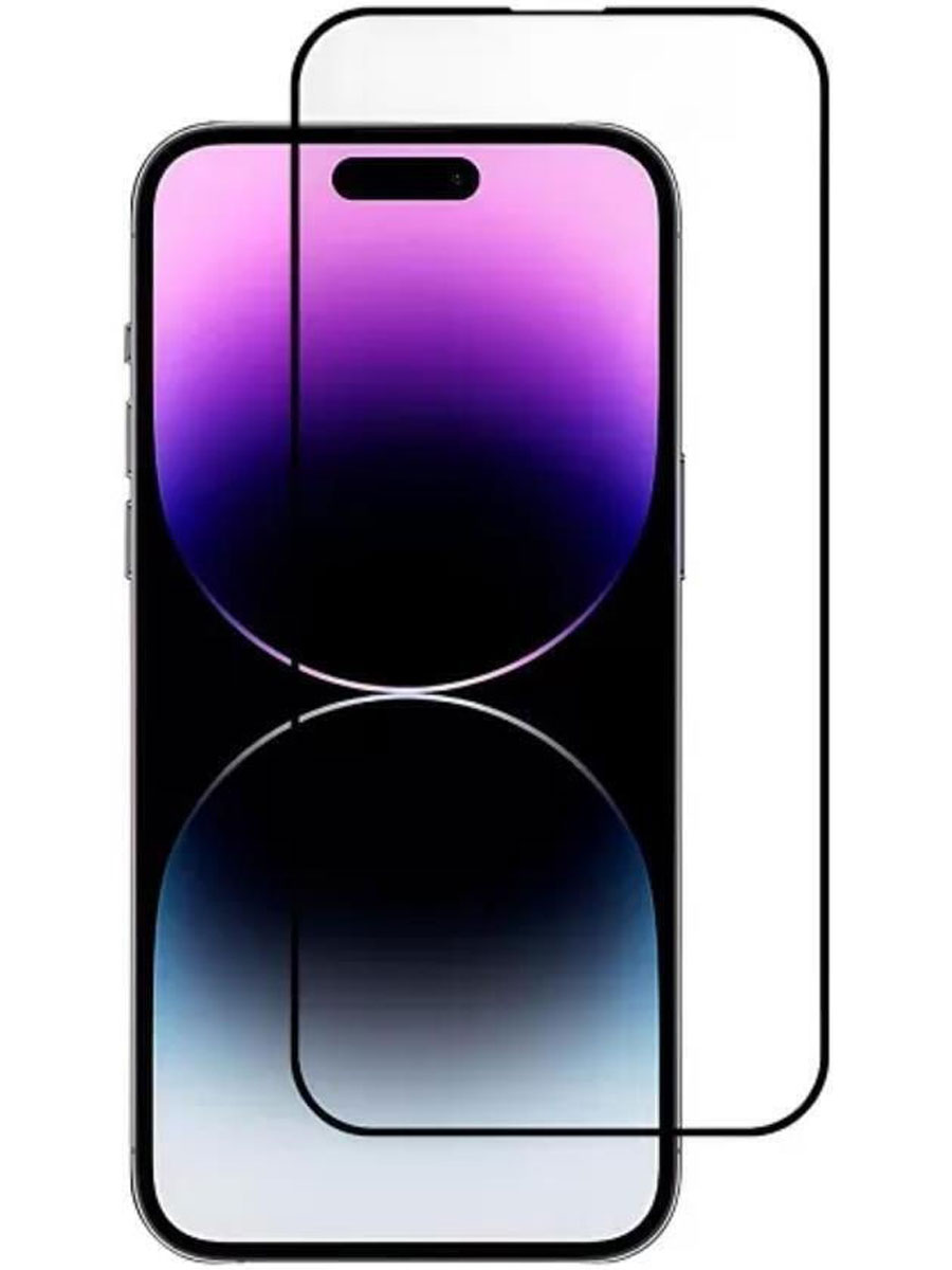 Защитное стекло Helmet Apple iPhone 14 Pro Black 5D - Фото #1
