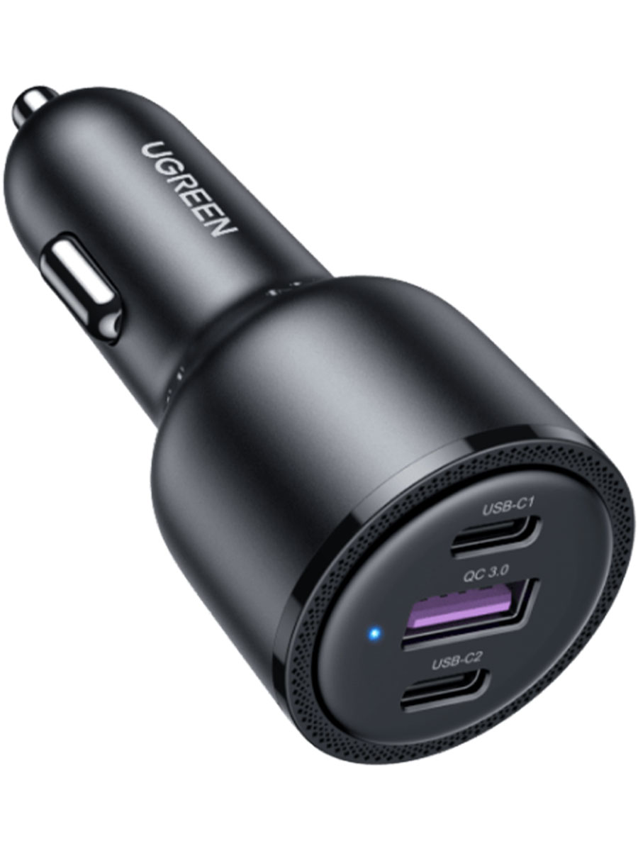 Автомобильные зарядки UGREEN 69W Black - Фото #2