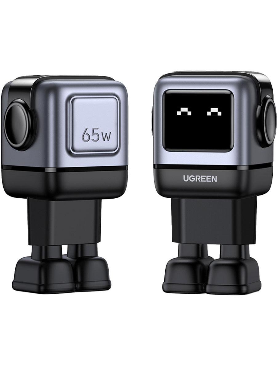 Încărcător rețea UGREEN Nexode Robot GaN 65W Black - Foto #2