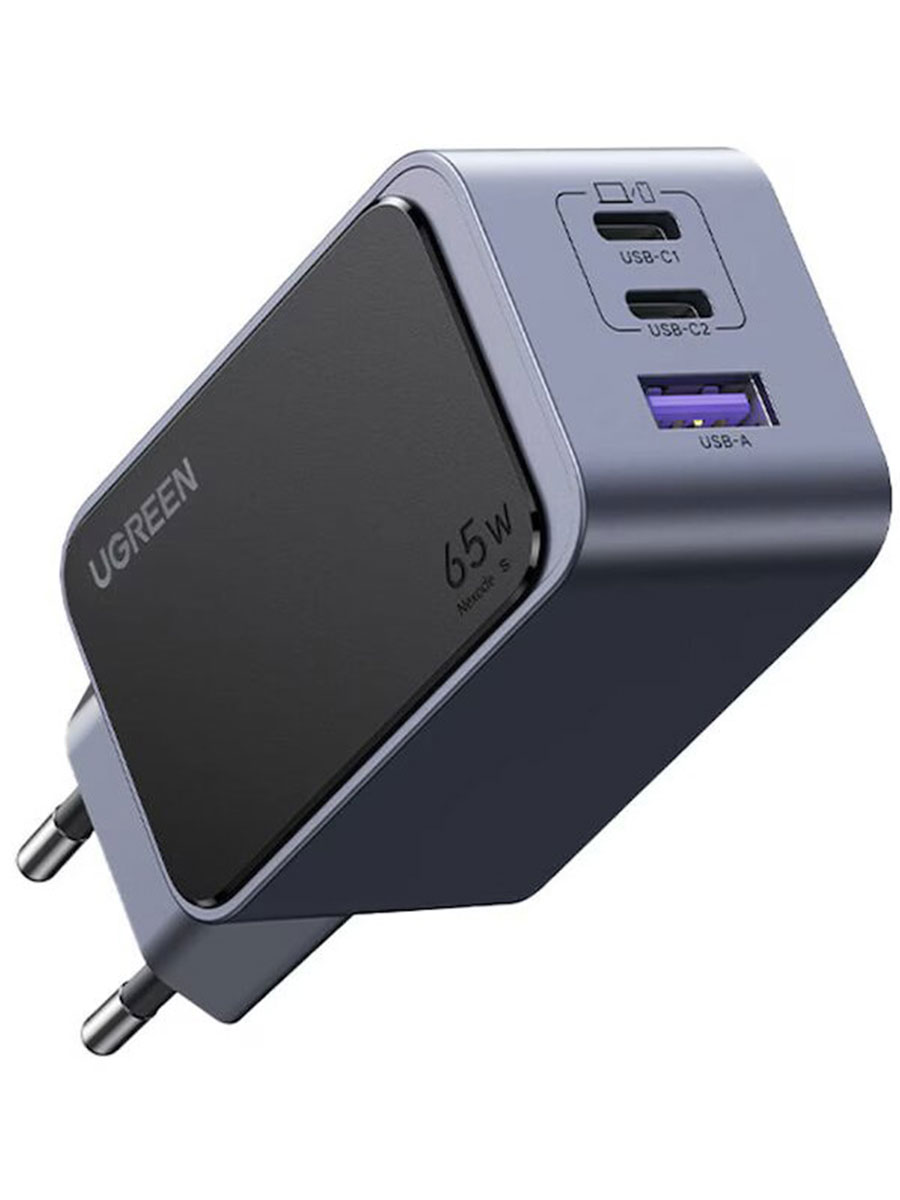 Сетевое зарядное устройство UGREEN Nexode 65W Black - Фото #2