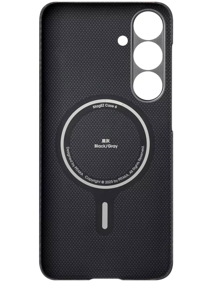 Чехол Pitaka Samsung Galaxy S25 Black - Фото #3