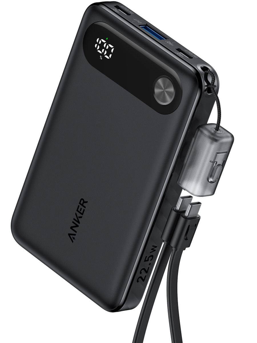 Портативное зарядное устройство Anker Power Core 10000 mAh 22.5W Black - Фото #1
