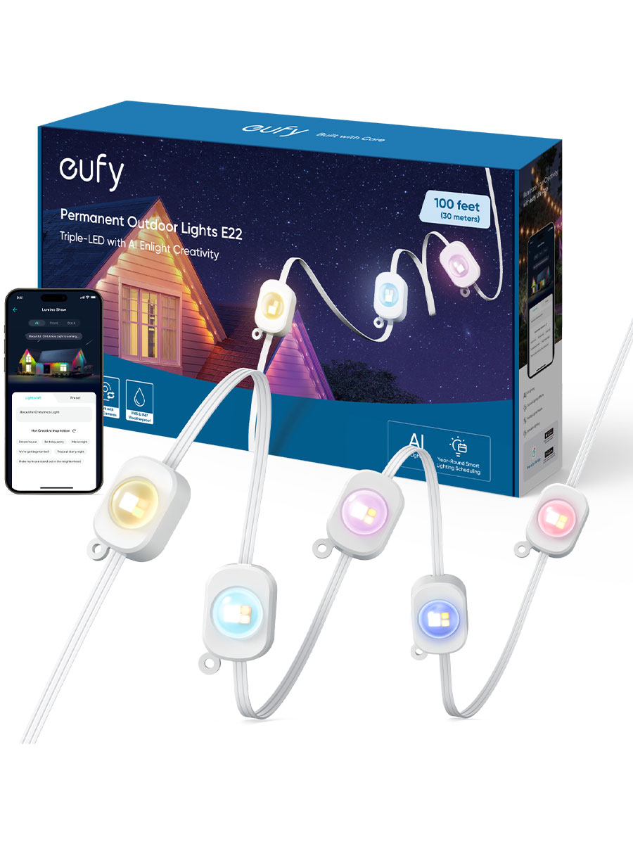 Lumini LED decorative pentru exterior Eufy Permanent Outdoor Lights E22 (30M) - Foto