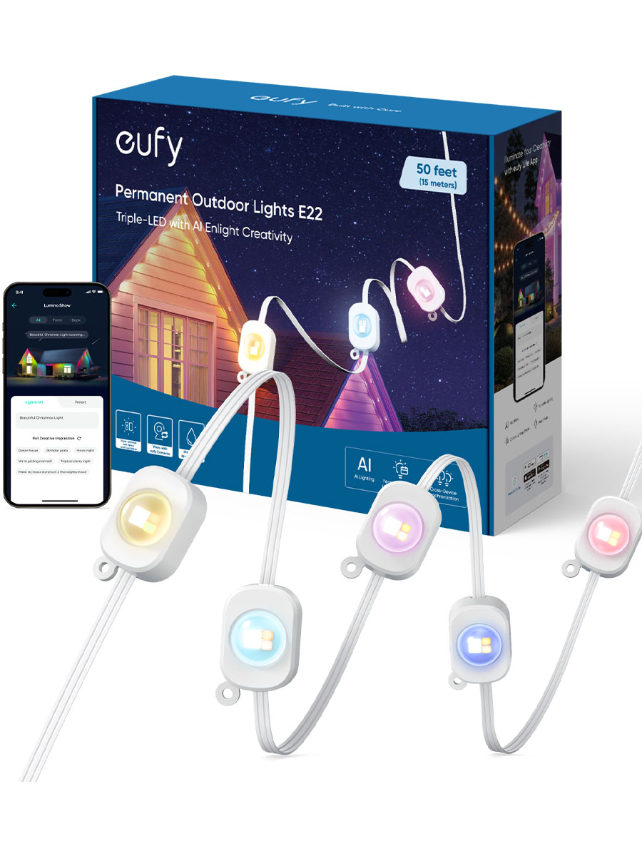Lumini LED decorative pentru exterior Eufy Permanent Outdoor Lights E22 (15M) - Foto