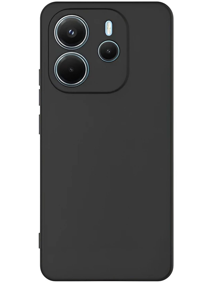 Чехол WOO Liquid Xiaomi Redmi Note 14 4G Black - Фото #1