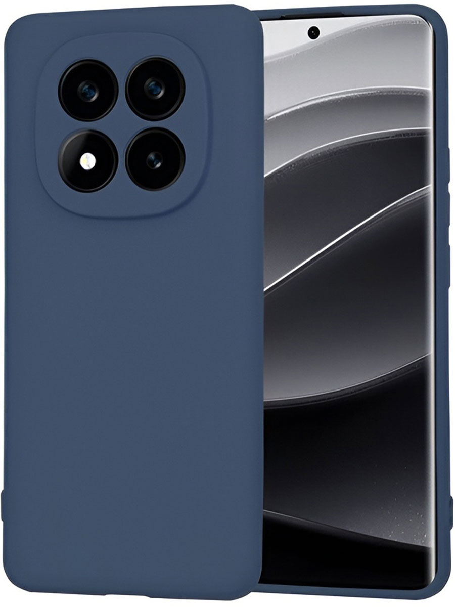 Чехол WOO Liquid Xiaomi Redmi Note 14 Pro 4G Blue - Фото #1