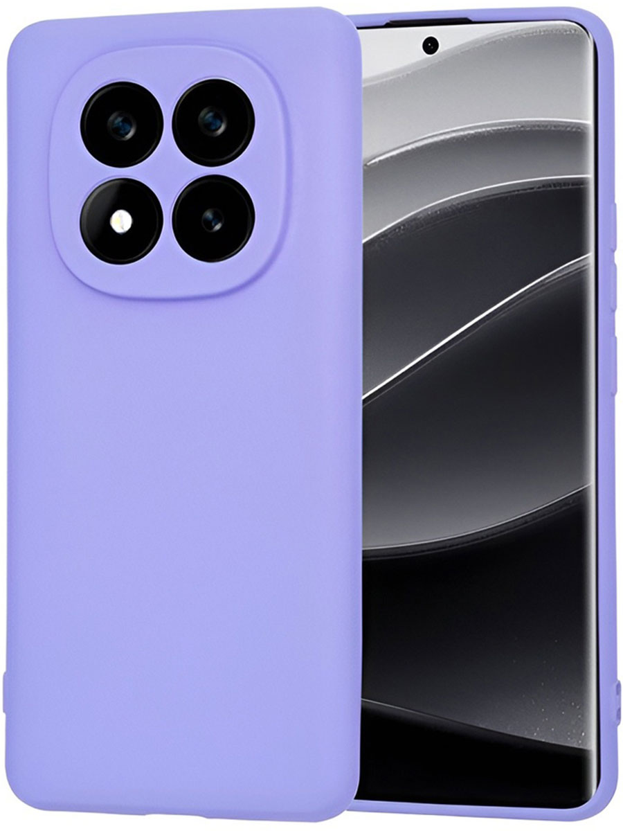 Чехол WOO Liquid Xiaomi Redmi Note 14 Pro 4G Purple - Фото #1