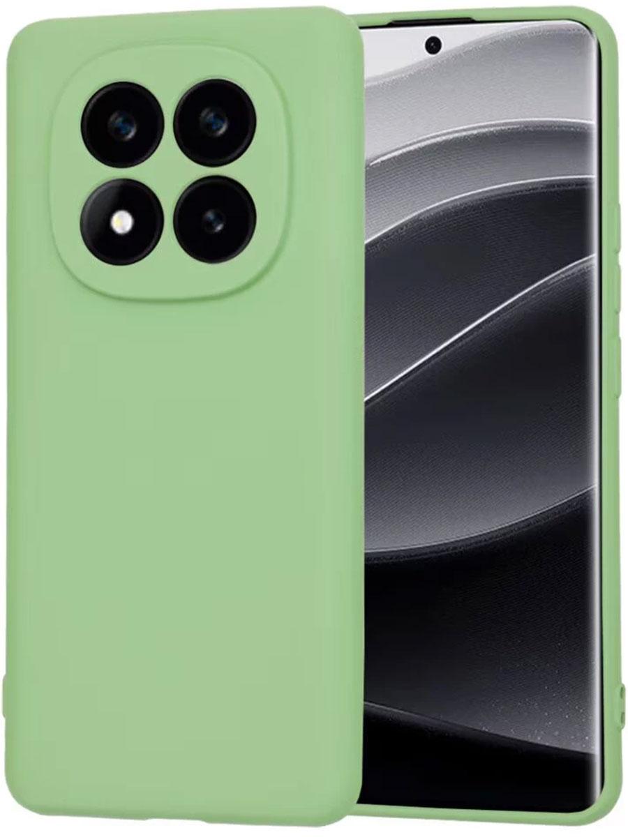 Husă WOO Liquid Xiaomi Redmi Note 14 Pro 5G Green - Foto #1