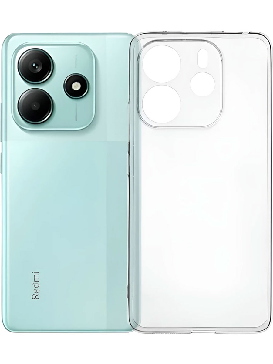 Husă WOO Soft Xiaomi Redmi Note 14 5G Transparent - Foto #1