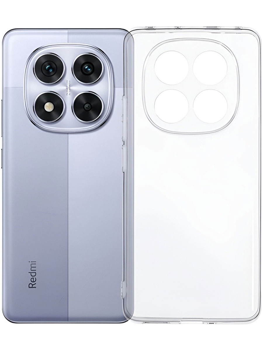 Husă WOO Soft Xiaomi Redmi Note 14 Pro Transparent - Foto #1