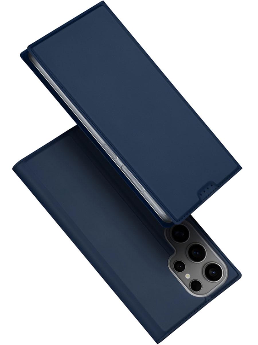 Чехол Dux Ducis Flip Skin Samsung Galaxy S25 Ultra Blue - Фото #1