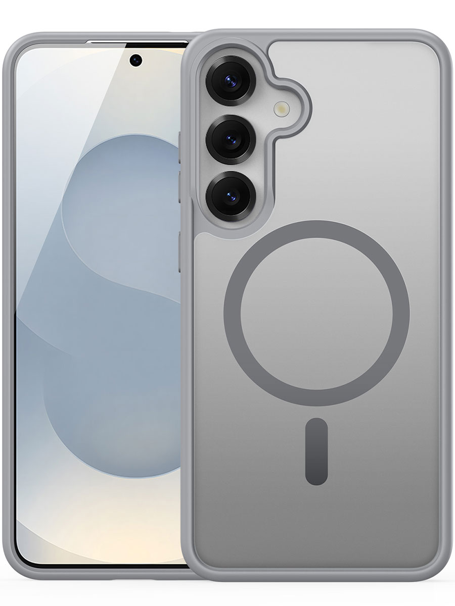 Чехол Dux Ducis Yind Samsung Galaxy S25 Grey - Фото #1