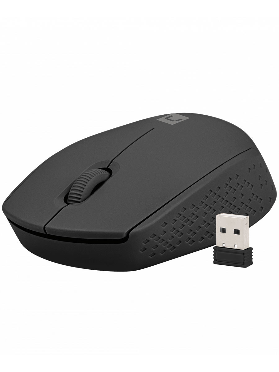 Mouse fără fir Natec Stork Black - Foto #1