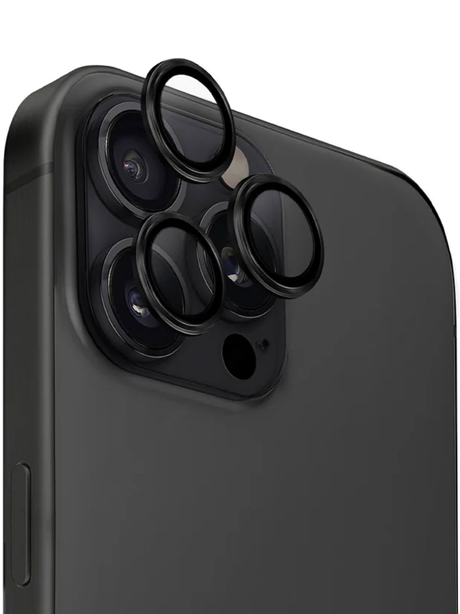 Sticlă de protecție pentru cameră Uniq iPhone 16 Pro / Pro Max - Foto