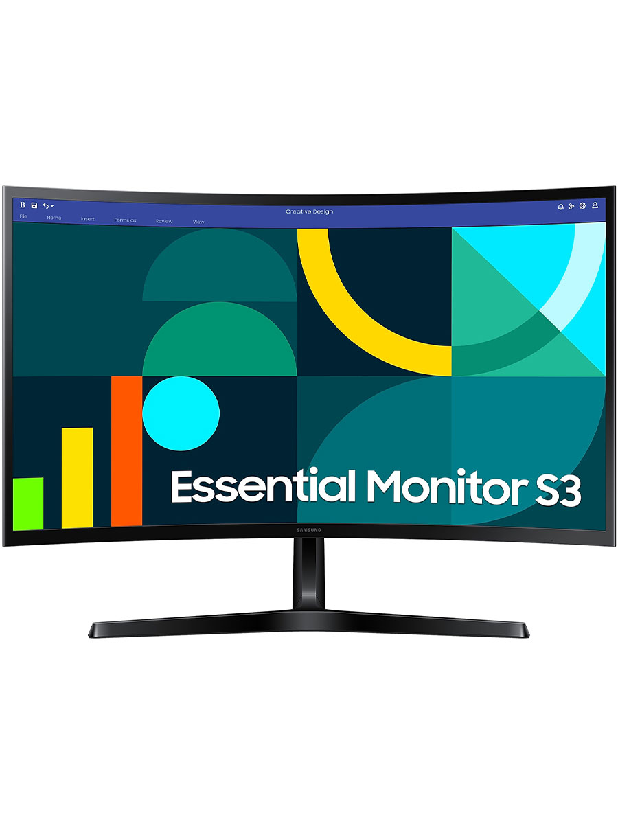 Monitor Samsung Essential S3 LS27D366GAIXCI 27" Black - Foto #1