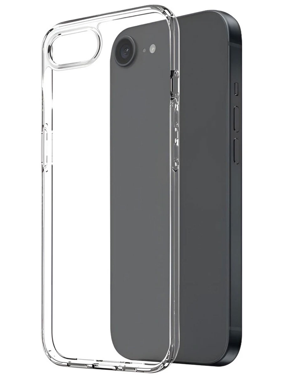 Husă WOO Soft Apple iPhone 16e Transparent - Foto #1