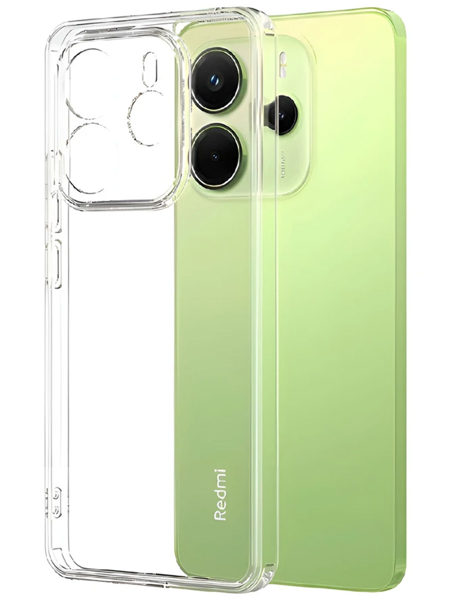 Husă WOO Soft Redmi Note 14 4G Transparent - Foto #1