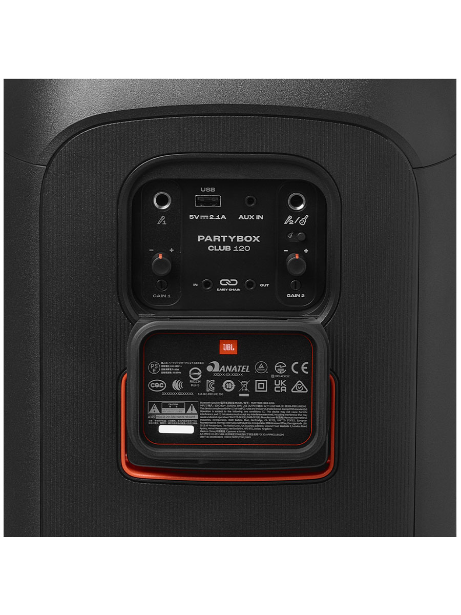 Портативная колонка JBL Partybox Club 120 160W Black - Фото #4