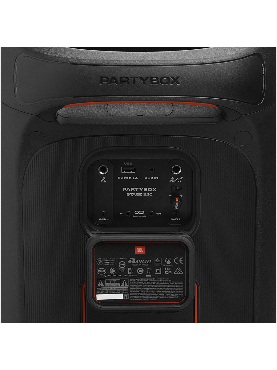 Портативная колонка JBL Partybox Stage 320 240W Black - Фото #5
