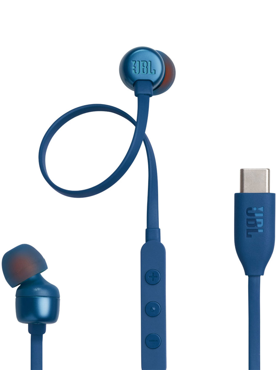 Căști cu fir JBL Tune 310C Blue - Foto #1