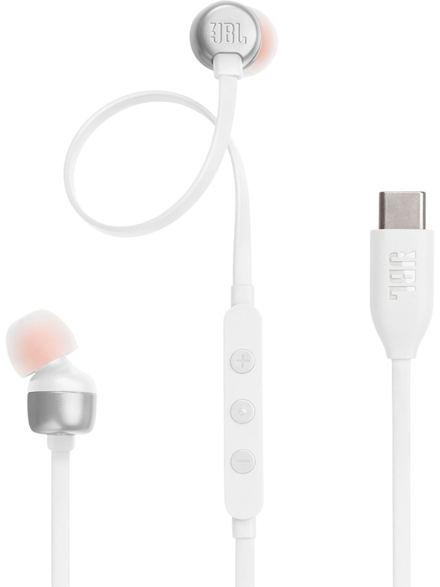 Căști cu fir JBL Tune 310C White - Foto