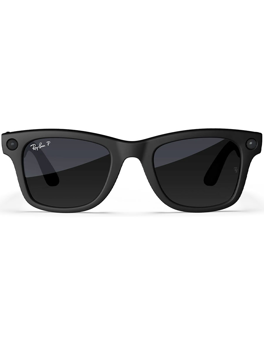 Ochelari inteligenți Ray-Ban Meta Wayfarer G15 Gradient Graphite Matte Black - Foto #2