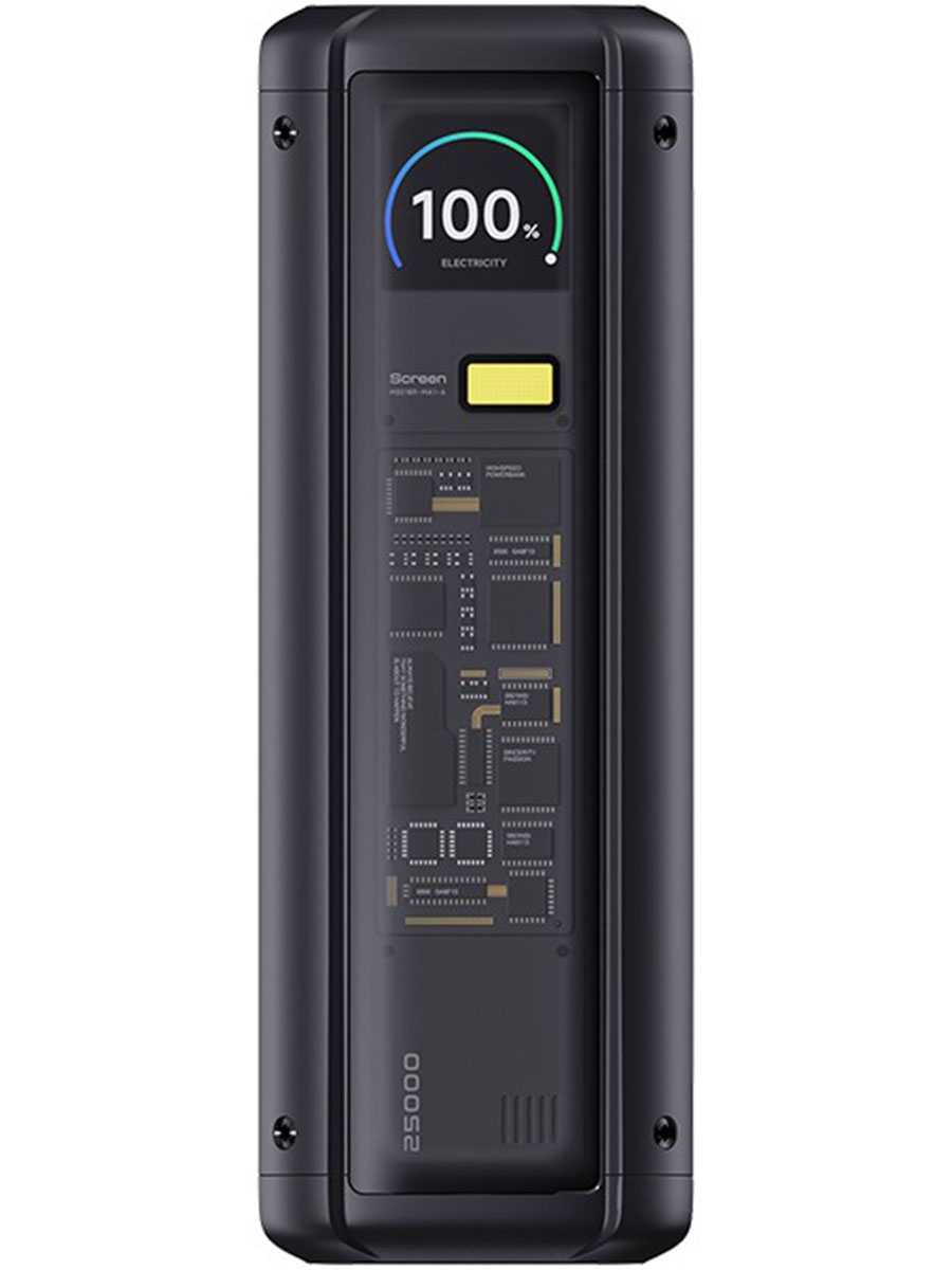 Портативное зарядное устройство Xiaomi 212W HyperCharge 25000 mAh 212W Black - Фото #2
