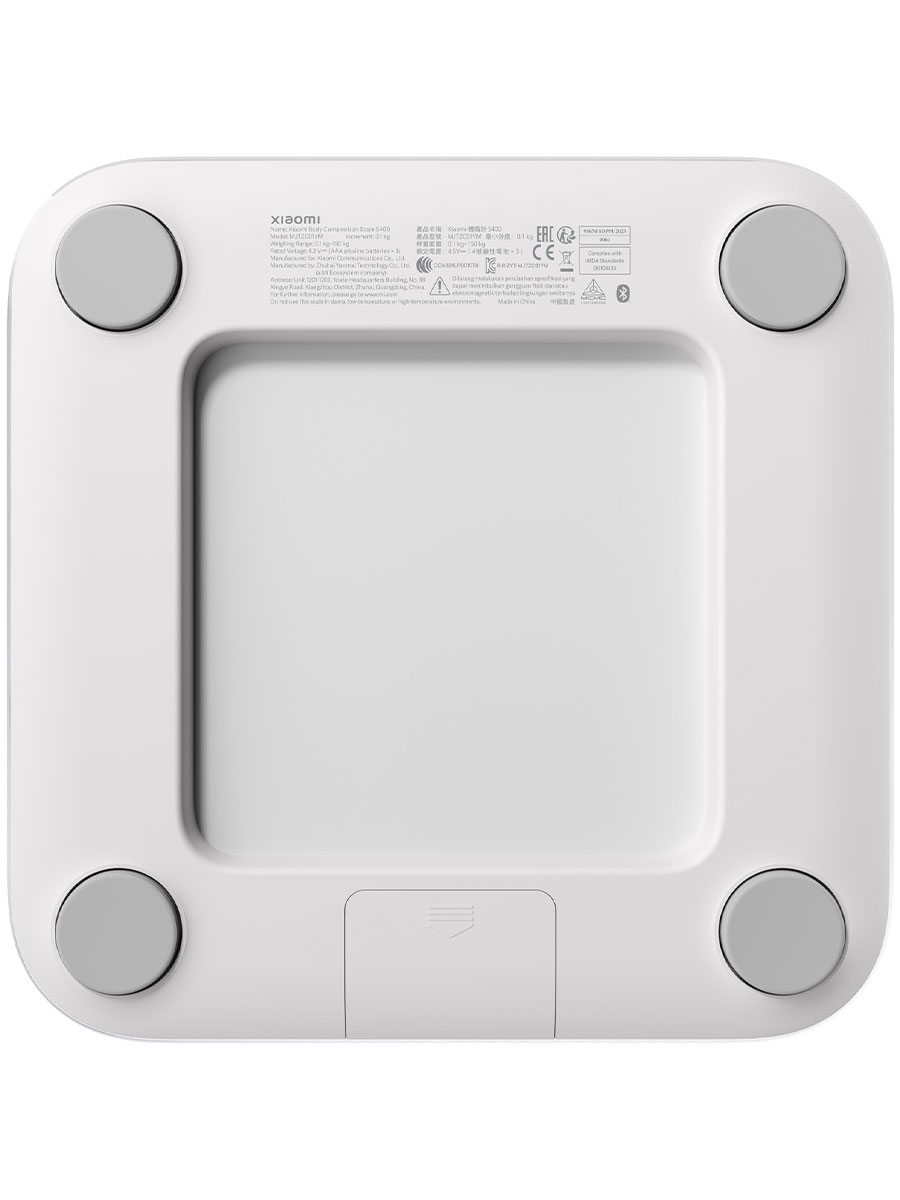 Электронные весы Xiaomi Body Composition Scale S400 White - Фото #3