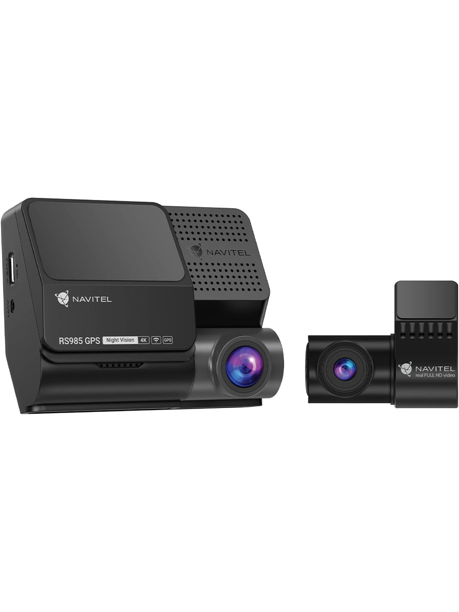 Cameră auto Navitel RS985 + Rear Cam Black - Foto #1