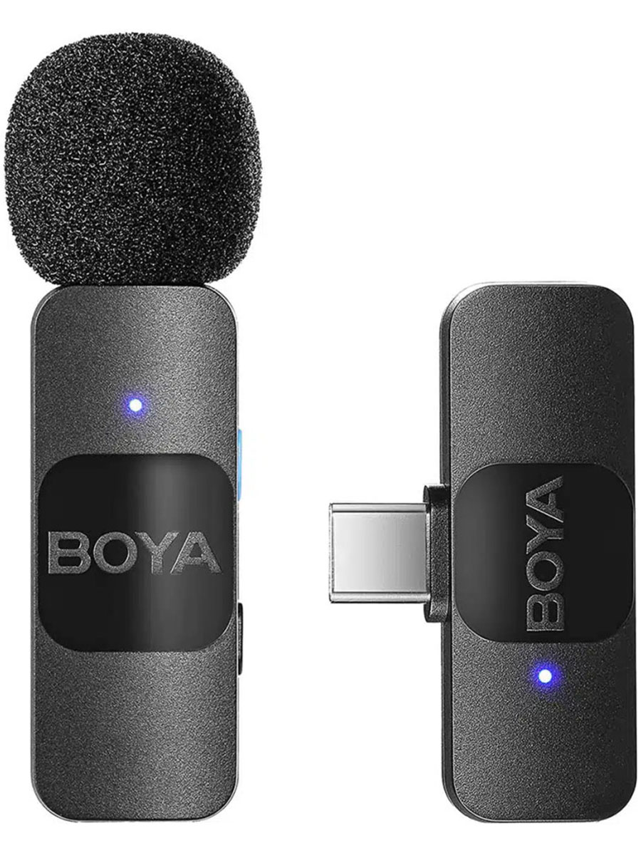 Микрофон Boya BY-V10 Black - Фото